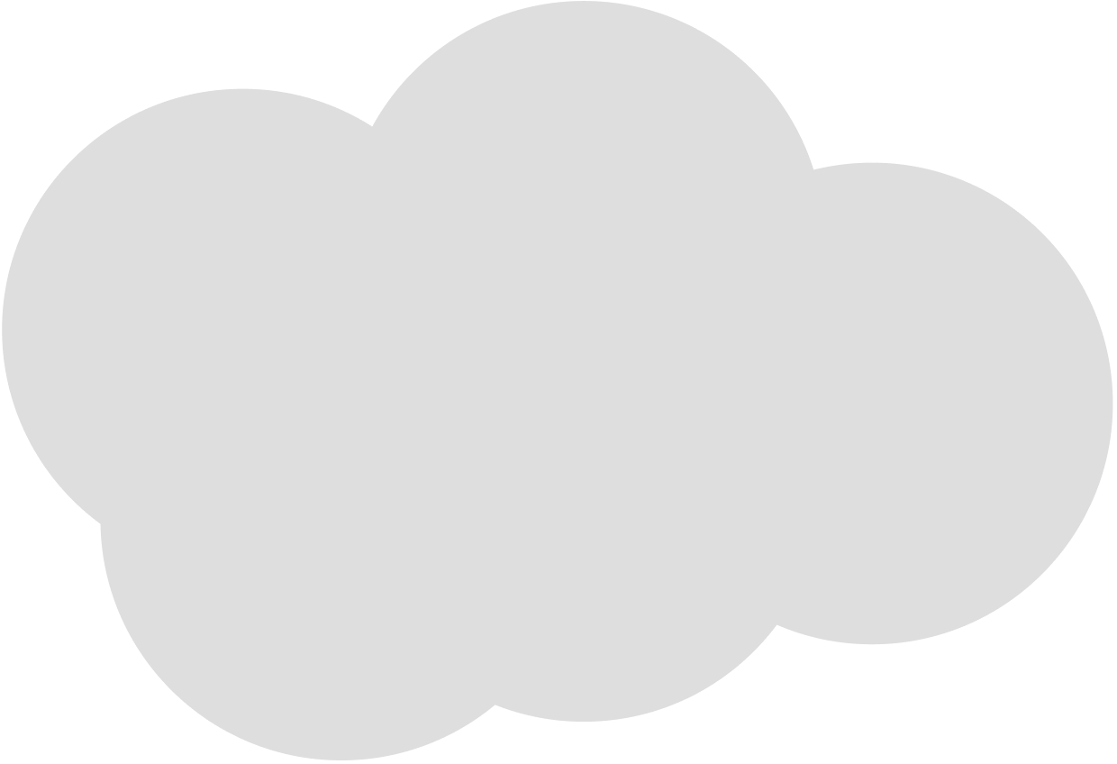 Cloud representing that Uneforce is cloud based.